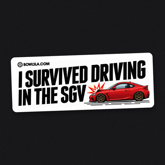 BOWLS SGV Sticker