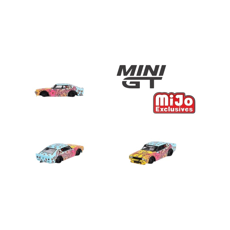 MINI GT 1/64 Nissan Skyline Kenmeri Liberty Walk LBWK Kuma