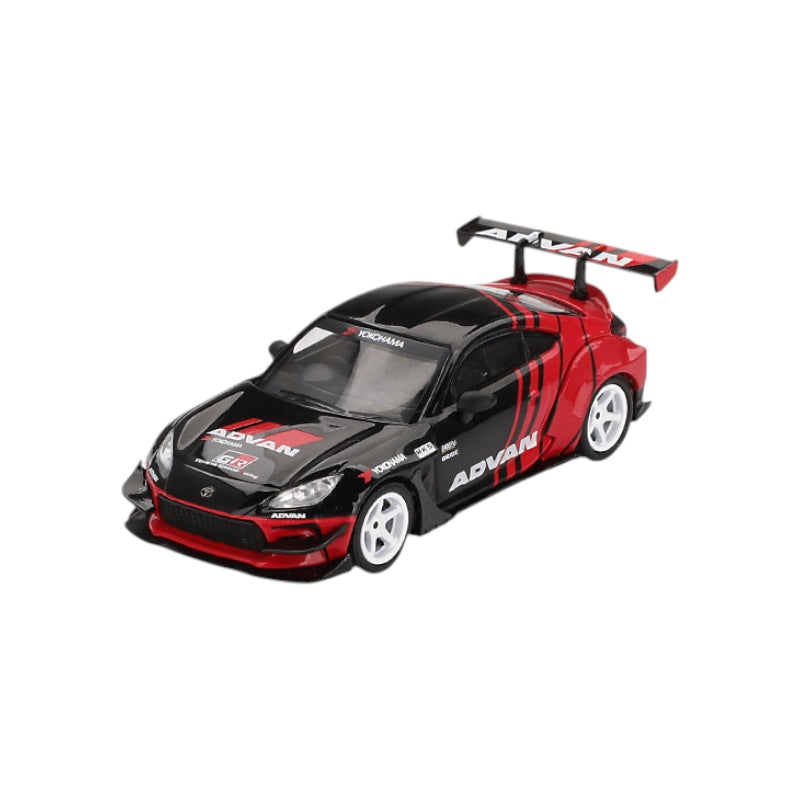 MINI GT 1/64 TOYOTA GR86 HKS TYPE R ADVAN TOKYO AUTO SALON 2022