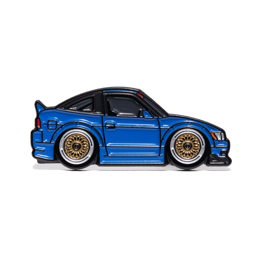 Leen Customs Nissan Sileighty RPS13 blue enamel pin