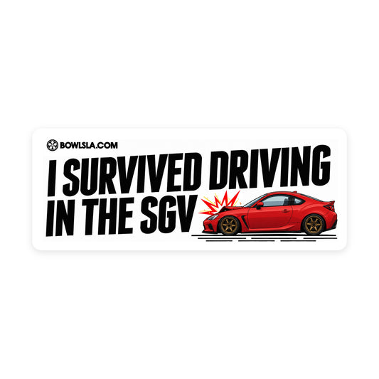 BOWLS SGV Sticker