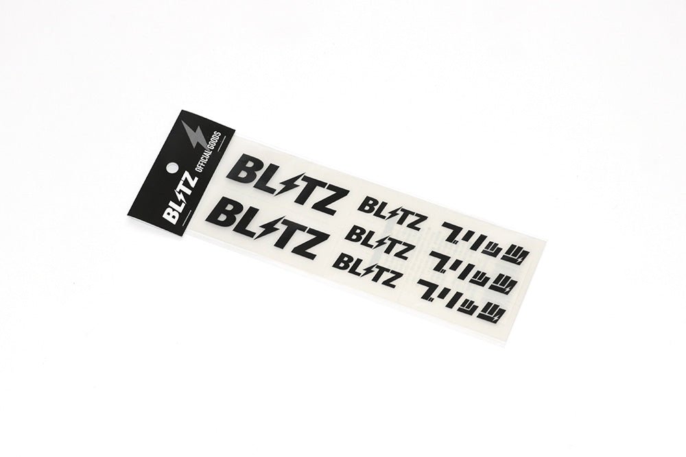 BLITZ Variety Logo Sticker Set - Black