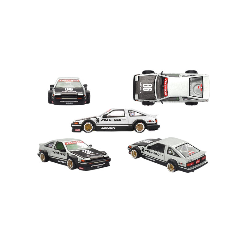 KAIDO HOUSE 1/64 TOYOTA SPRINTER TRUENO KAIDO WORK IMAI V1