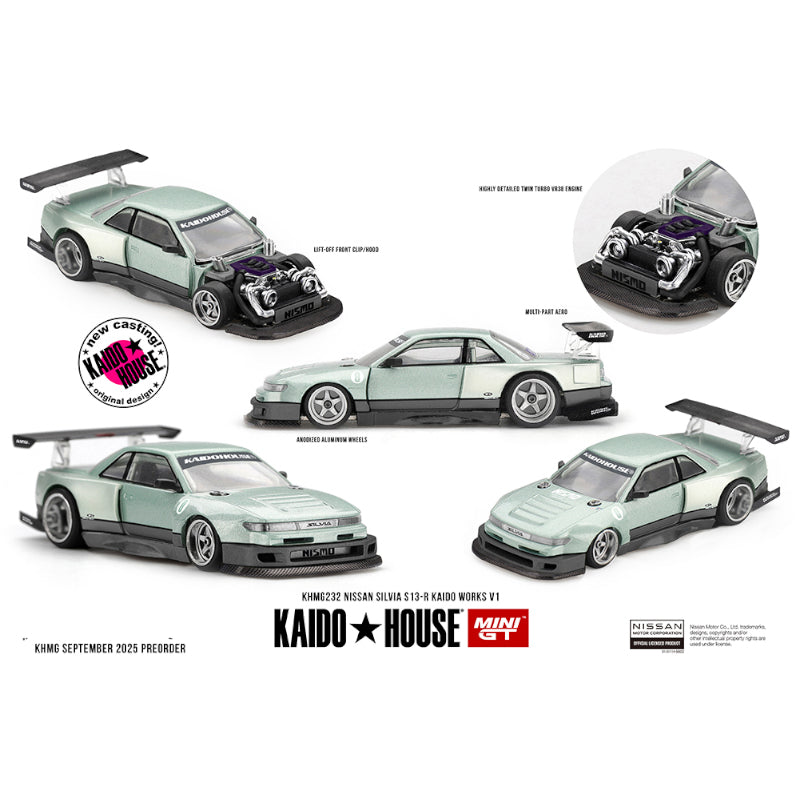 KAIDO HOUSE 1/64 Nissan Silvia S13-R Circuit Spec V1