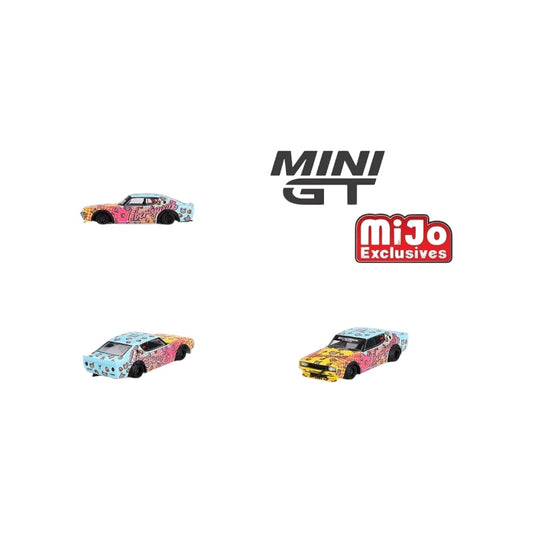 MINI GT 1/64 NISSAN SKYLINE KENMERI LIBERTY WALK LBWK KUMA