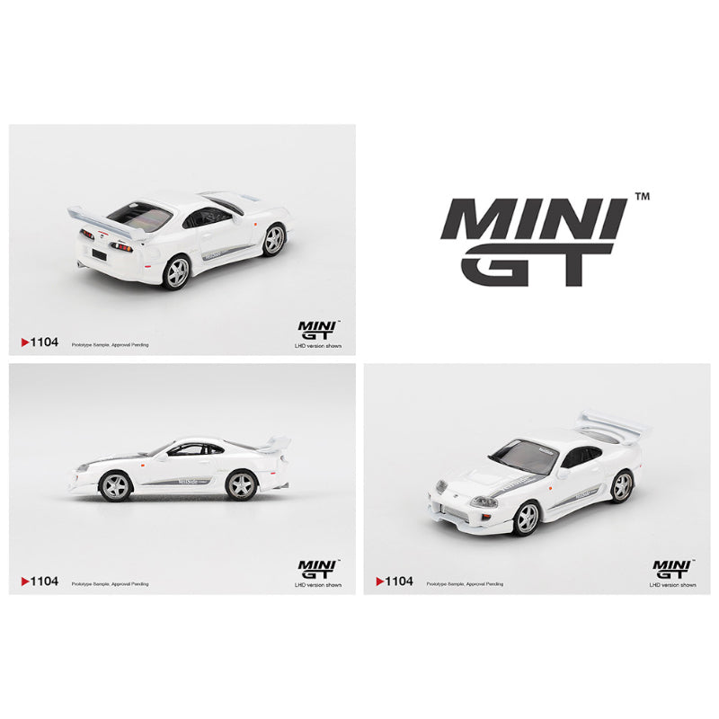 MINI GT 1/64 Toyota Supra VeilSide Combat V-1 White