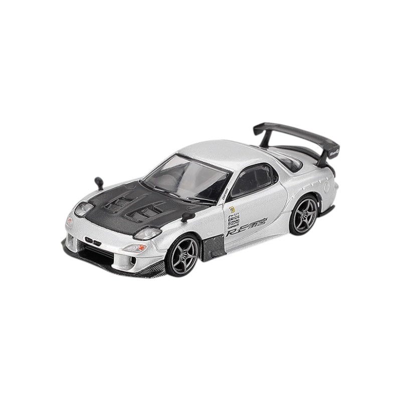 MINI GT 1/64 MAZDA RX-7 RE-AMEMIYA SILVER METALLIC