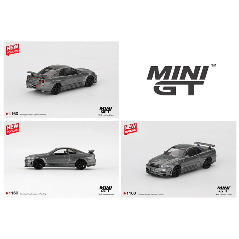 MINI GT 1/64 Nissan Skyline GT-R NISMO BRN34 CRS Version