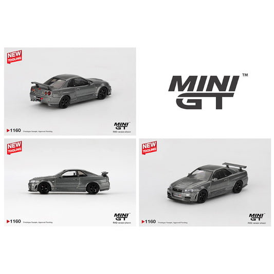 MINI GT 1/64 Nissan Skyline GT-R NISMO BRN34 CRS Version
