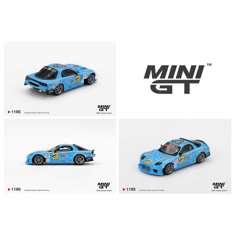 MINI GT 1/64 Mazda RX-7 RE-Amemiya 2025 D1GP