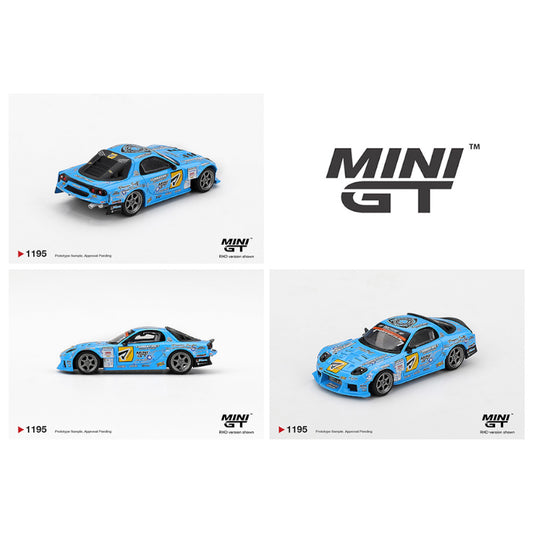MINI GT 1/64 Mazda RX-7 RE-Amemiya 2025 D1GP
