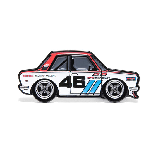 Leen Customs BRE Datsun 510 #46 John Morton enamel pin