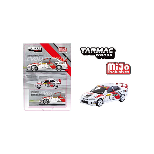 TARMAC 1/64 GLOBAL MITSUBISHI LANCER EVO IV MONTE CARLO 1997