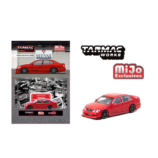 TARMAC 1/64 Global Vertex Toyota Aristo JZS161 w/ Trading Card