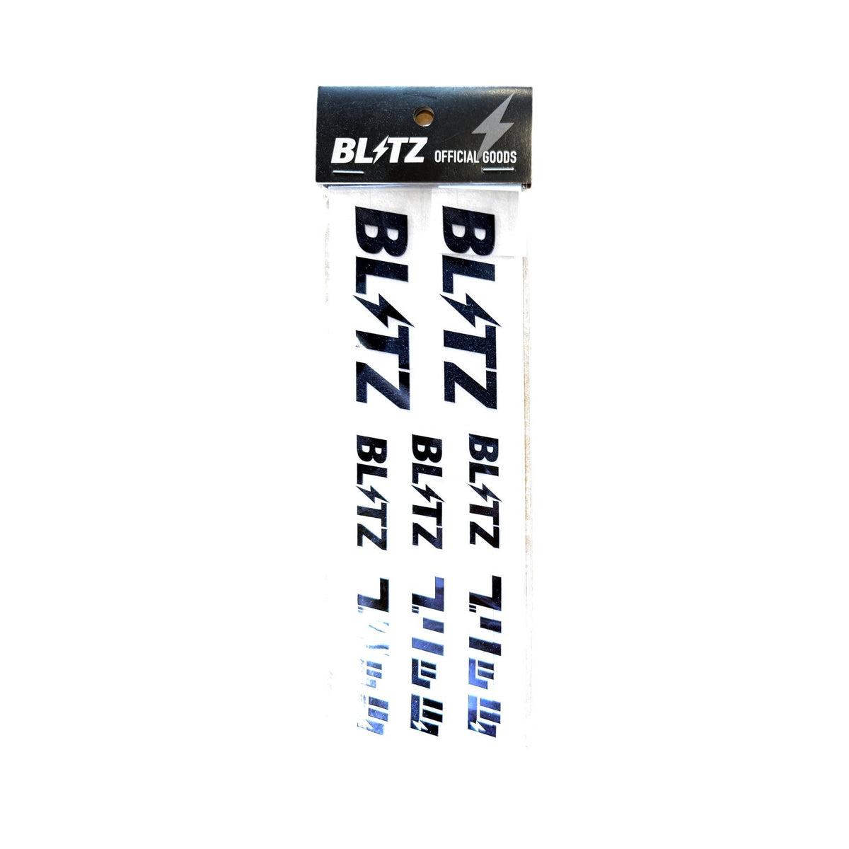 BLITZ Variety Logo Sticker Set in its BLITZ pack