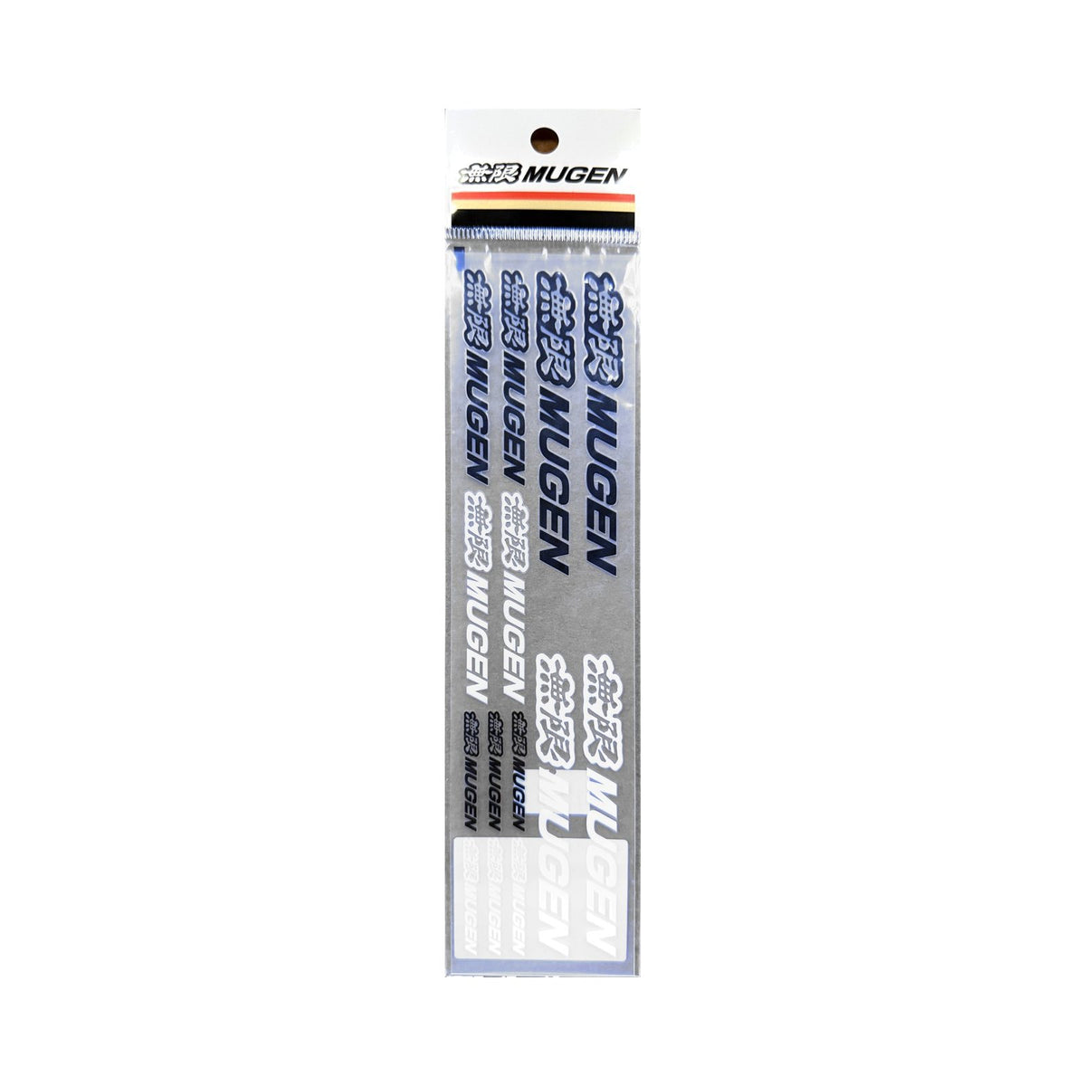 MUGEN Mini Sticker Set - Black & White in its MUGEN pack